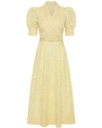 Rebecca Vallance - Citrine Midi Dress - Lyst