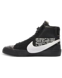 NIKE X OFF-WHITE - The 10: Blazer Mid "Grim Reaper" Sneakers - Lyst