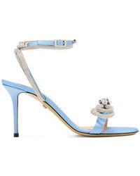 Mach & Mach - Double Bow Ankle-Strap Sandals - Lyst