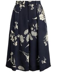 Ralph Lauren - Avery Floral A-Line Shorts - Lyst