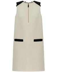 Max Mara - Mito Mini-Jurk Met Halve Rits - Lyst