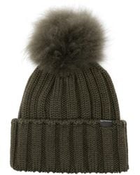 Woolrich - ポンポン ビーニー - Lyst