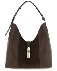Furla - M Goccia Leather Shoulder Bag - Lyst