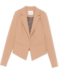Blugirl Blumarine - Single-Button Asymmetric-Hem Blazer - Lyst