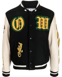 Off-White c/o Virgil Abloh - Off Graphic Varsity Sn24 - Lyst