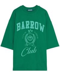 Barrow - Logo-Print T-Shirt - Lyst