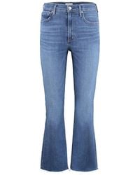 Citizens of Humanity - Isola Frayed Cropped Jeans - Lyst