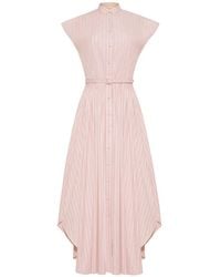 Adam Lippes - Geneveive Midi Dress - Lyst