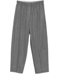 Seventy - Elasticated-Waistband Cropped Trousers - Lyst