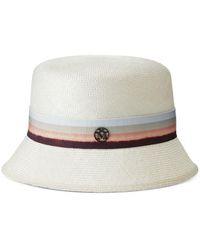 Maison Michel - Mini New Kendall Straw Cloche Hat - Lyst