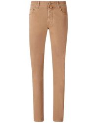 Jacob Cohen - Bard Logo-Patch Slim-Fit Jeans - Lyst