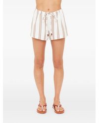 The Upside - Baja Elias Striped Shorts - Lyst