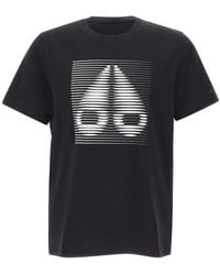 Moose Knuckles - Camiseta Con Logo Estampado - Lyst