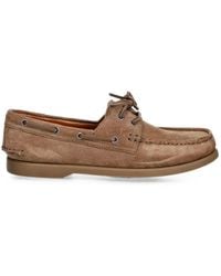 Vagabond Shoemakers - Loui Lace-Up Suede Boat Shoes - Lyst