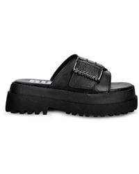Buffalo - Pluto Slide Buckle Sandalen - Lyst