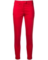 Dondup クロップドパンツ - レッド