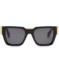 Philipp Plein - Logo-Plaque Square-Frame Sunglasses - Lyst