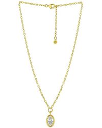 Sutra - Diamond Pendant Necklace - Lyst