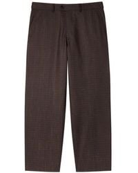 Paul Smith - Check-Pattern Trousers - Lyst