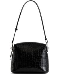 Yu Mei - Sac À Bandoulière Ch'Lita En Cuir À Effet Peau De Crocodile - Lyst