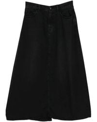 JNBY - Logo-Patched A-Line Skirt - Lyst