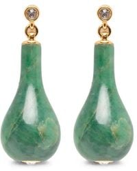 TOTEME - Orecchini Pendenti Jade - Lyst