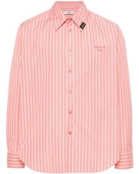 Martine Rose - Striped Cotton Shirt - Lyst