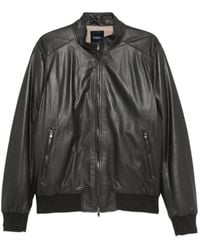 Barba Napoli - Veste Bomber Dakota En Cuir - Lyst