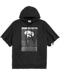 Balenciaga - The Song Of The Highest Tower Cut-Off Sleeve Hoodie - Lyst