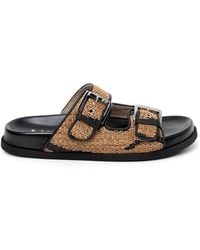 N°21 - Buckle Strap Sandals - Lyst