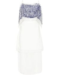 Proenza Schouler - Zaha Layered Midi Dress - Lyst