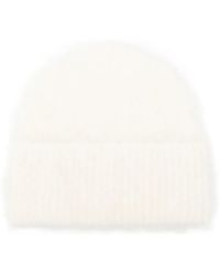 TOTEME - Knitted Beanie Hat - Lyst