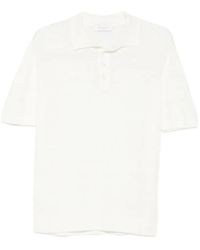 Daniele Fiesoli - Buttoned Linen Polo Shirt - Lyst