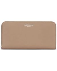J&m Davidson - Zip-Around Leather Wallet - Lyst