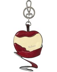 Mulberry - Peeling Fruit Apple-Charm Keyring - Lyst