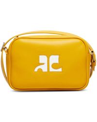 Courreges - Reedition Leather Camera Bag - Lyst