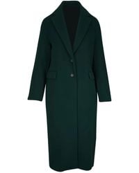 Vince - Single-Breasted Flap-Pocket Coat - Lyst