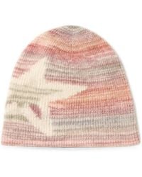 Perfect Moment - Wool-Blend Pastel Striped Beanie - Lyst