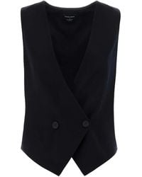 Giorgio Armani - X Alanui Double-Breasted Waistcoat - Lyst