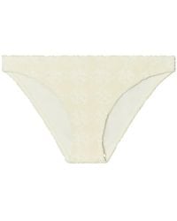 Tory Burch - Terry Logo Bikini Bottoms - Lyst