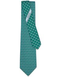 Ferragamo - Frog-Print Silk Tie - Lyst