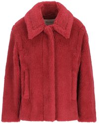 Max Mara - Mxmtritone Collarless Jacket - Lyst