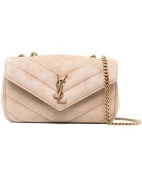 Saint Laurent - Small Lou Lou Logo-Plaque Cross Body Bag - Lyst