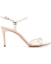 Casadei - 80Mm Crystal-Embellished Sandals - Lyst