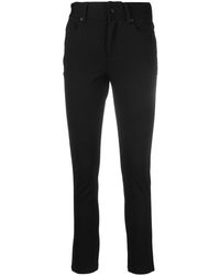 DKNY - High-waisted Cropped Trousers - Lyst