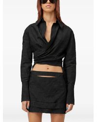 GAUGE81 - Sabinas Wrap Shirt - Lyst