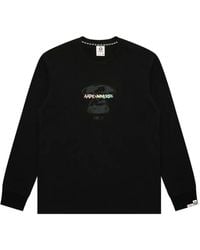 Aape By A Bathing Ape - Klassisches Langarmshirt - Lyst