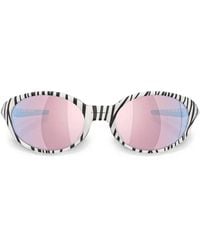 Oakley - Eye Jacket Redux Oval-Frame Sunglasses - Lyst