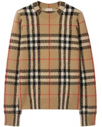 Burberry - Jersey A Cuadros - Lyst