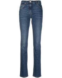 Dolce & Gabbana - Washed-denim Skinny Jeans - Lyst